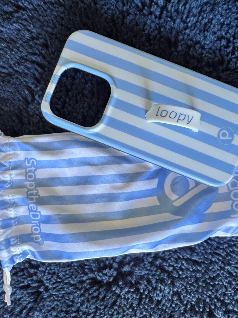 Assorted Blue iPhone 15 Pro Loopy Cases - Picture 4 of 7